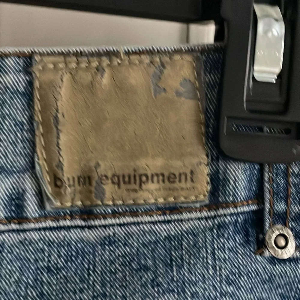 Vintage B.U.M Equipment Stretch Denim Skirt - Picture 4 of 6